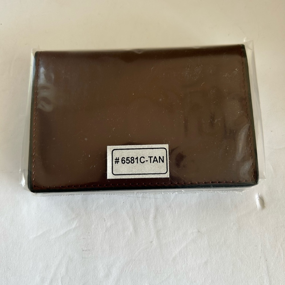 Elegant Tan Leather Wallet
